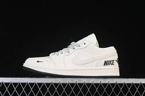 All categories Air Jordan Jordan series basketball shoes Air Jordan 1 Low high-end customized low-top sneakers Air Jordan 1 Low AJ1 Joe 1 classic black high-end customized low-top retro basketball shoes XX3168-219